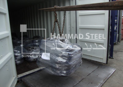 Annealed Wire Coils Loading in Container