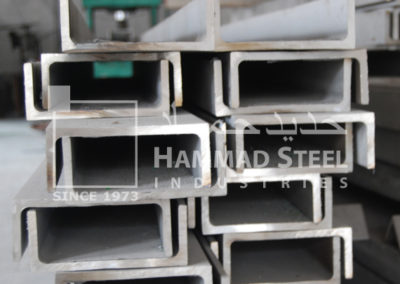 High Quality Steel Channels in our Warehouse