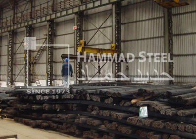 22mm Steel Rebar Stock for Shipment