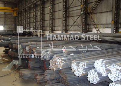 Steel Rebars Ready to be Shipped from Warehouse